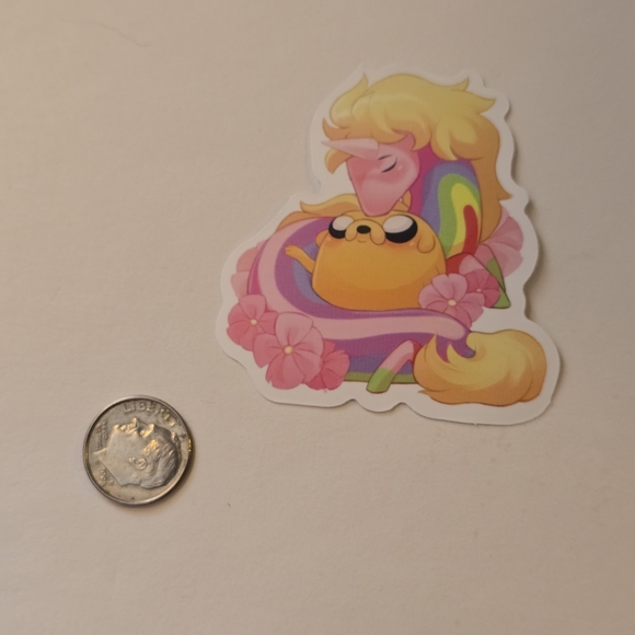 10/$10 Adventure Time Sticker Design - Picture 2 of 2